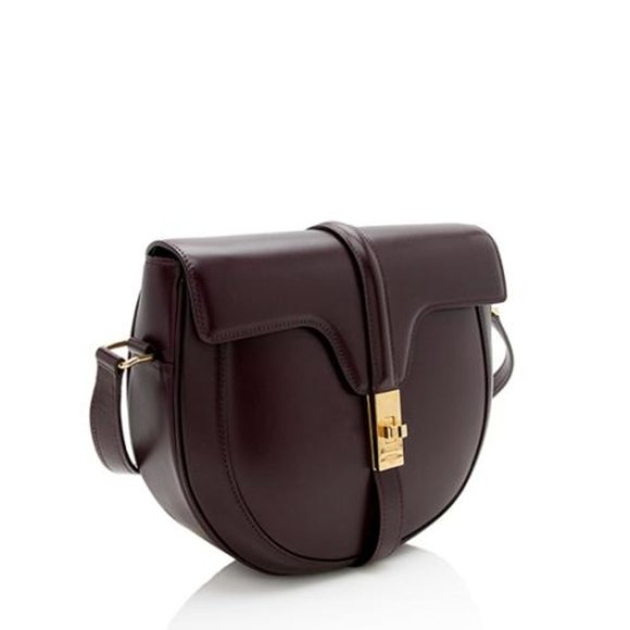 SOLD Celine Burgundy Leather Besace 16 Crossbody - Picture 10 of 10